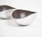Textured Aluminium Brown Bowls (Set of 2)