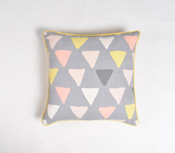 Triangle Printed Cushion cover