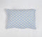Trellis Patterned Powder Blue Lumbar Cushion Cover