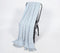 Trellis Patterned Powder Blue Throw