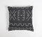 Tribal Block Printed Monotone Cushion Cover