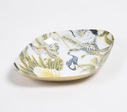 Tropical Enamelled Diamond Dish