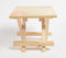 Tribal Warli Wooden Portable Folding Table (Small - 9.5