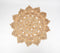 Tribal Floral Jute Rug