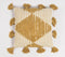 Tufted Cushion cover with Tasseled Border