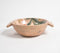 Tropical Enameled & Turned Wooden Salad Bowl