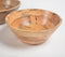 Turned Mango Wood Salad Bowls (set of 2)
