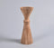 Turned Saal Wood Tea light holder