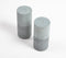 Turned Grey Stone Salt & Pepper Shakers