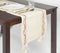 Twined Swirls & Tasseled Cotton Table Runner