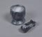 Turned Grey Marble Mortar & Pestel Set