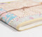 Upcycled Fabric pastable album scrapbook