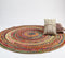 Upcycled Cotton & Jute Braided Rug