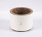 Snow Enamelled Wooden Nut Bowl