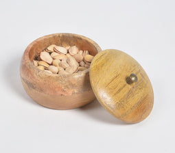 Wood Turned Classic Bowl with Lid