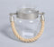 Transparent Glass Decorative Votive Jar