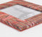 Upcycled maroon kantha fabric photo frame