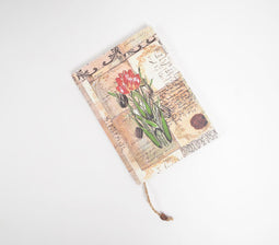 Vintage Handcrafted Paperboard Textured Diary