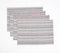 Woven Classic Striped Placemats (set of 4)