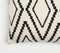 Woven Monotone Geometric Cushion cover