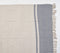 Yarn-Dyed Cotton Minimal Tasseled Throw