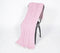 Yarn-Dyed Cotton Pink Chevron Tasseled Throw