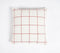 Woven Christmas Checkered Cotton Cushion Cover
