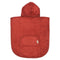 Timboo poncho - Rosewood - Handdoek - kinderen - Poncho bordeaux - Bamboe - Extra zacht