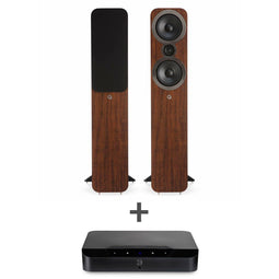 Q Acoustics Combi Deal 3050i Vloerstaande Speakers + Bluesound Powernode EDGE (N230)