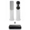 Q Acoustics Combi Deal 3050i Vloerstaande Speakers + Bluesound Powernode EDGE (N230)