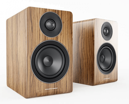 ACOUSTIC ENERGY AE100 BOEKENPLANK SPEAKERS (2 STUKS) - WALNOOT
