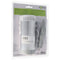 Vehicle voltage converter converts 12 volts DC into 230 volts AC, with safety socket and USB output,