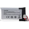 Li-polymer battery - 450mAh (3.7V) for mobile phone, smartphone, telephone replaces Sennheiser AHB73
