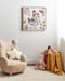 Beliani CASTRO - Wanddecoratie - Meerkleurig - Polyester