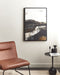 Beliani STATTE - Wanddecoratie - Zwart/Wit - Polyester
