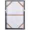 Beliani STATTE - Wanddecoratie - Zwart/Wit - Polyester