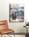 Beliani PULSANO - Wanddecoratie - Meerkleurig - Polyester