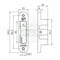 Veiligheids insteekslot SKG**® 60mm