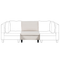 Beliani UNSTAD - Fauteuil - Lichtbeige - Polyester