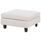 Beliani UNSTAD - Moduliare bank met ottomaan - Beige - 5-zits - Polyester