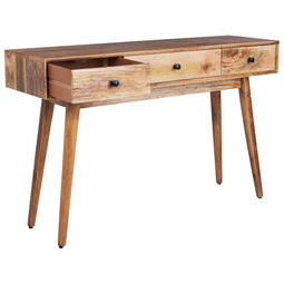 Beliani KINSELLA - Sidetable - Lichtbruin - Mangohout