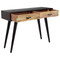 Beliani ARABES - Sidetable - Zwart - Mangohout