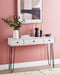 Beliani MINTO - Sidetable - Off-white - Mangohout