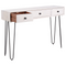 Beliani MINTO - Sidetable - Off-white - Mangohout