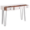 Beliani MINTO - Sidetable - Off-white - Mangohout