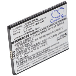 Battery suitable for ZTE Blade A3 2020, Blade A3Y, Blade A3 2020T, Blade A5 2019, P545, Optus X Powe