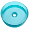 Beliani TOLOSA - Wastafel - Turquoise - Solide ondergrond