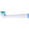 Pack of 4 cleaning brush replacement toothbrush heads for electric toothbrushes from Oral-B, suitabl