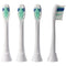 Pack of 4 Deep Cleaning Brush replacement toothbrush heads for electric toothbrushes from Philips, s
