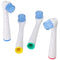 Pack of 4 Sensitive Clean replacement toothbrush heads for electric toothbrushes from Oral-B, suitab